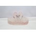 Kissing Swan Showpiece Couple Statue Home Decor Rose Quartz Gem Stone E108